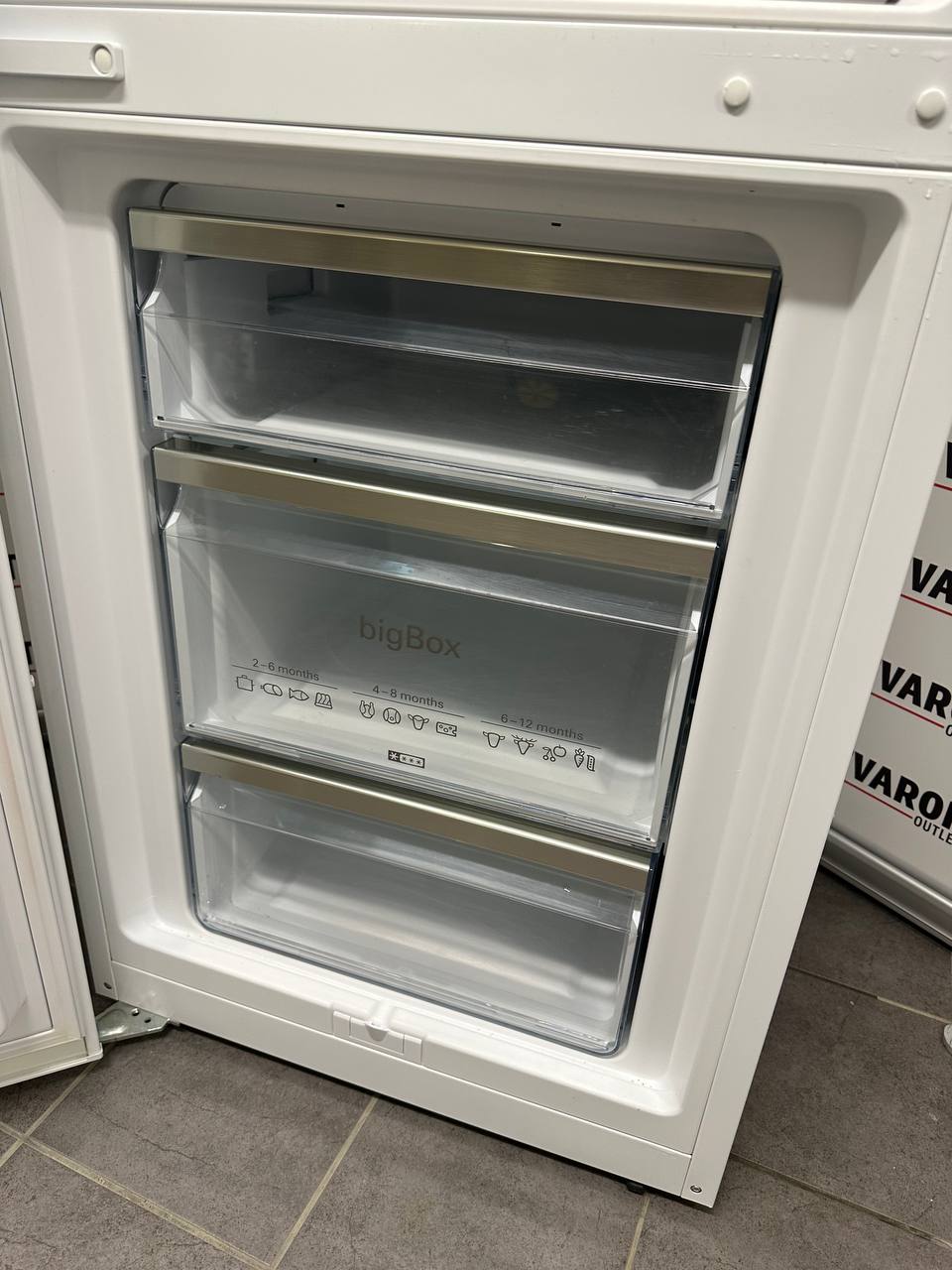 Siemens KG39EAW40 frys med bigBox och LowFrost