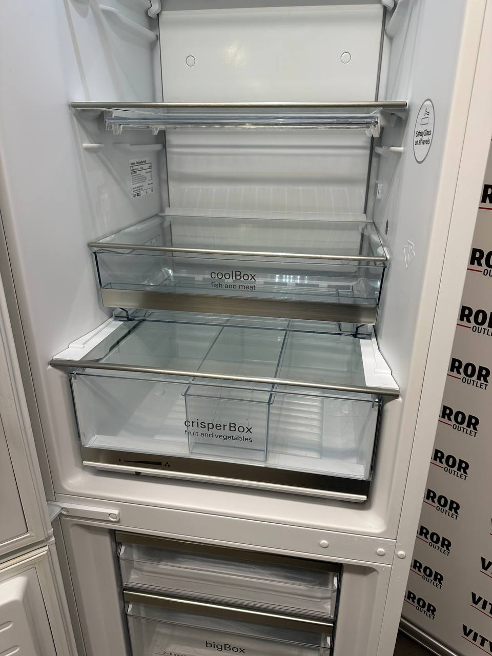 Begagnad Siemens KG39EAW40/14 kyl/frys 201 cm – A+++, LowFrost - Bild 7