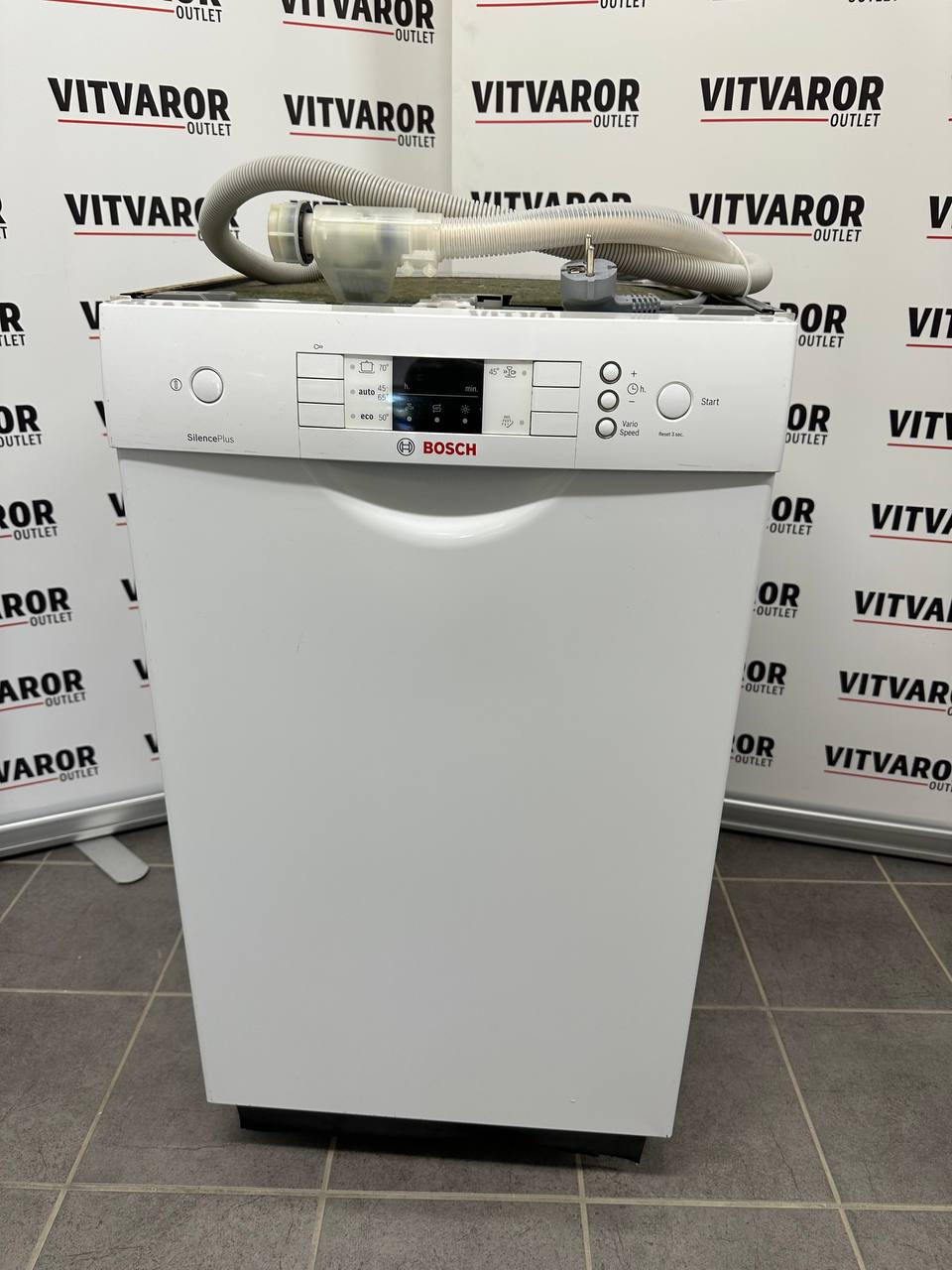 Begagnad Bosch diskmaskin 45 cm SPU53M02SK vit