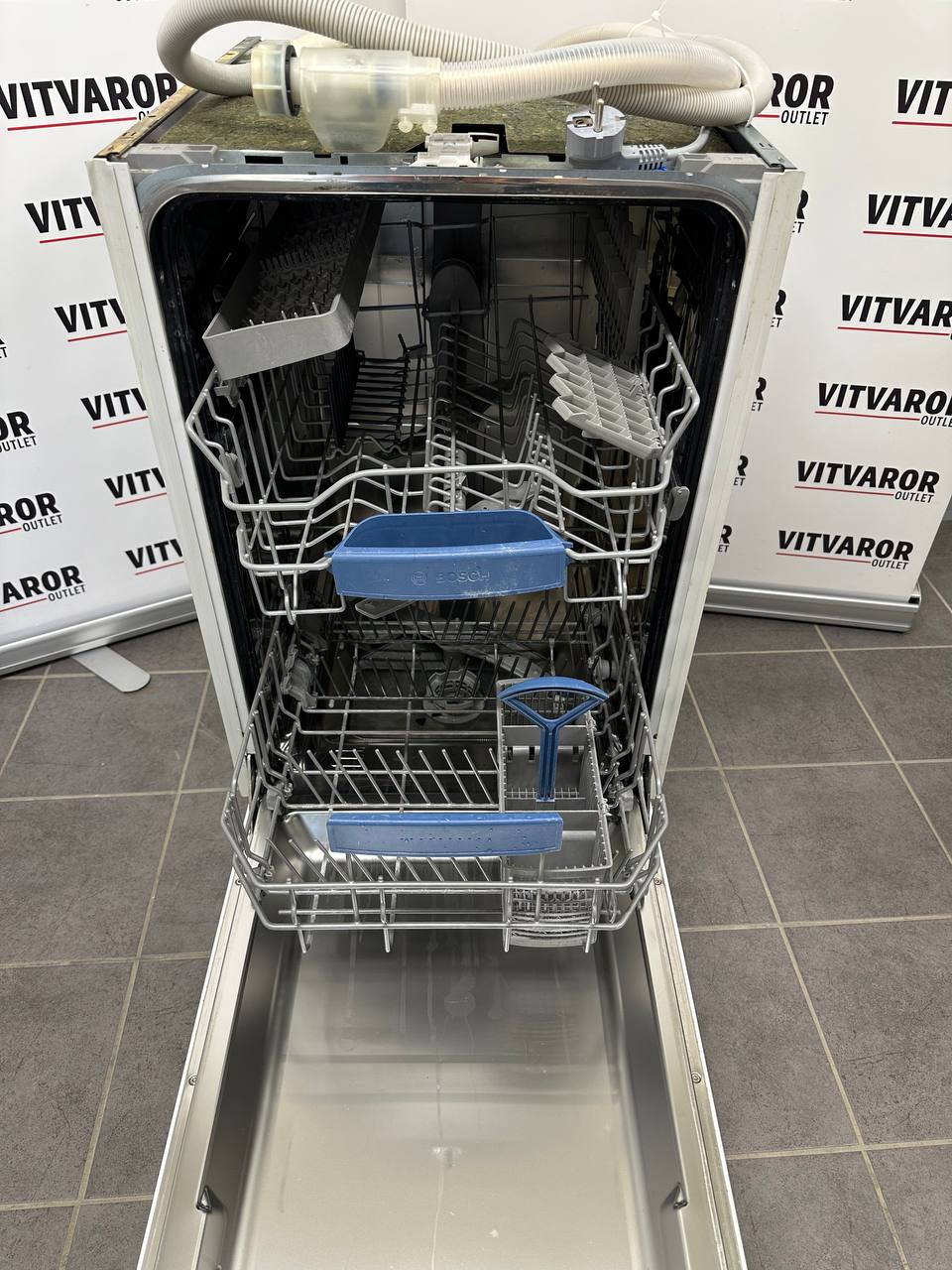 Bosch diskmaskin 45 cm med VarioFlex korgsystem