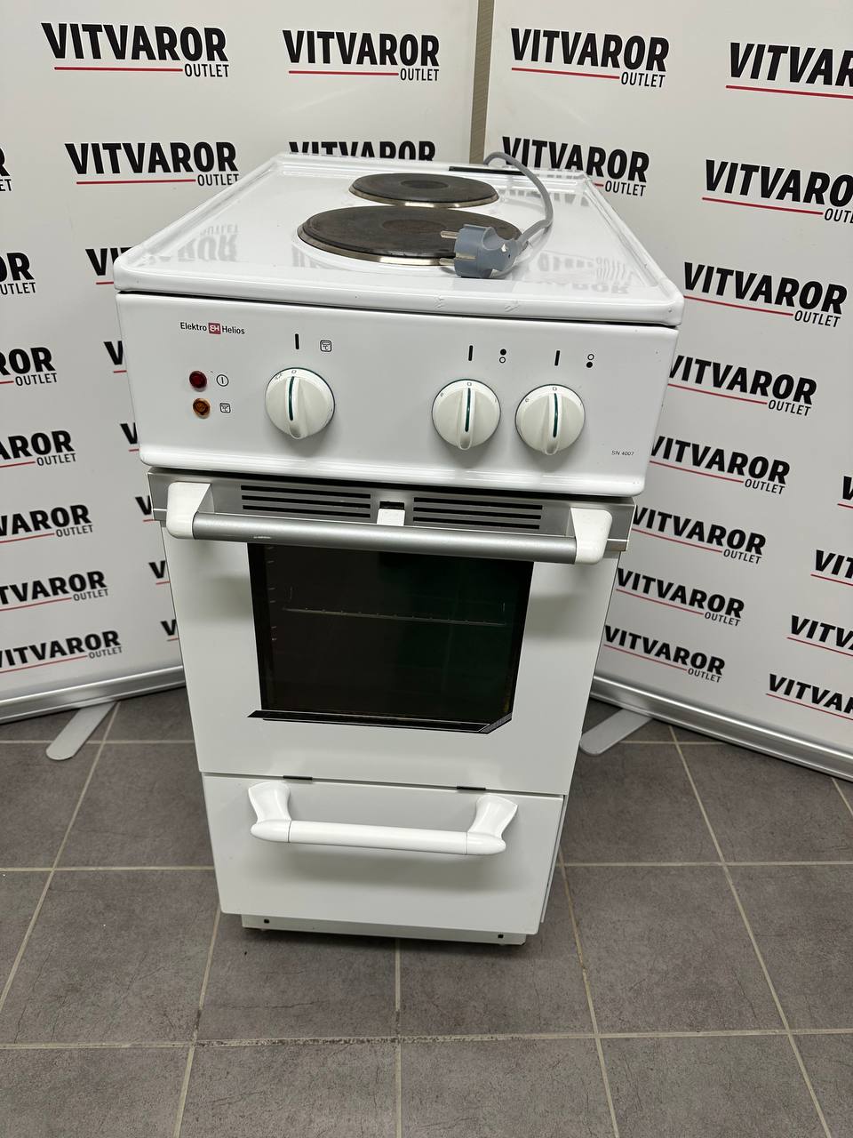 Begagnad Elektro Helios SN 4007 spis med två kokplattor