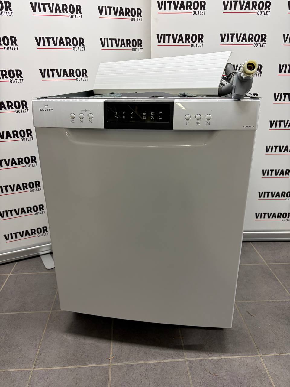 Begagnad Elvita CDM2601V diskmaskin 60 cm framifrån