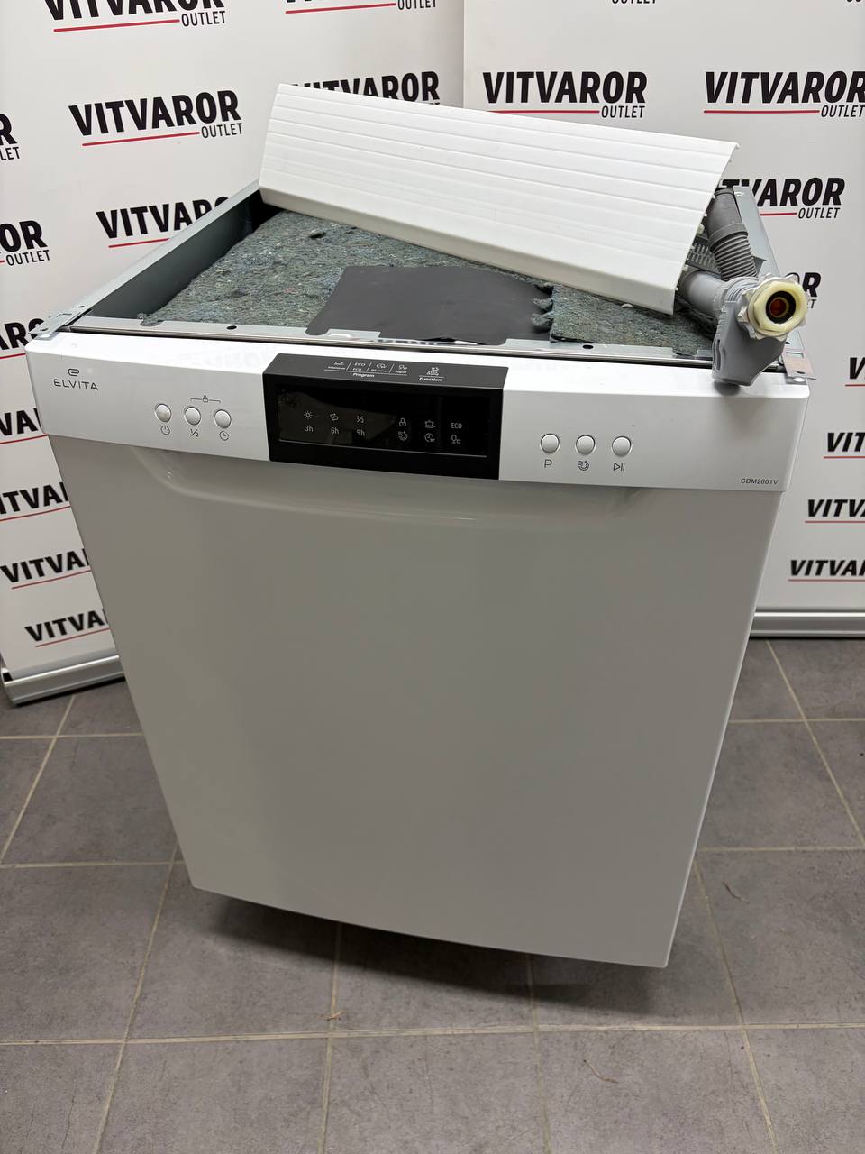 Elvita CDM2601V elektronisk kontrollpanel och diskprogram