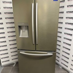 Samsung RF62QEPN French Door kyl/frys i rostfri design med vattenautomat