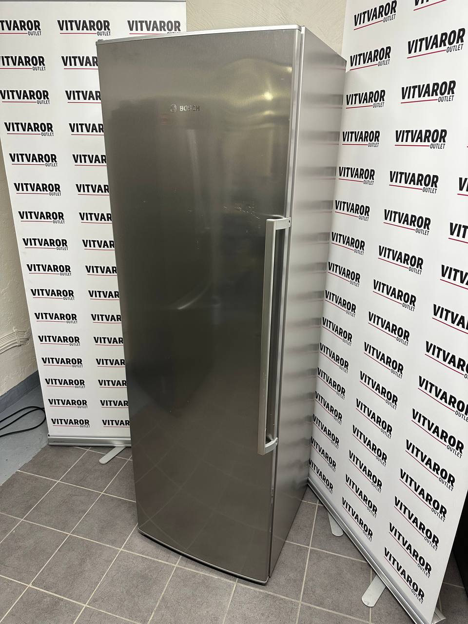 Bosch KSR38X77 kylskåp 185 cm i rostfri design